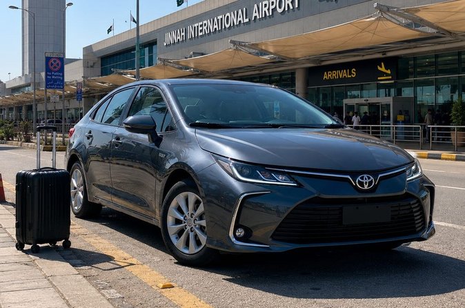 Airport pickup and drop-off transport service